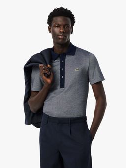 Lacoste - Archive Edition Slim Fit Pique Polo T-Shirt- Blue