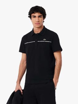 Lacoste - Regular Fit Logo Trim L.12.12 Polo T-Shirt- Black