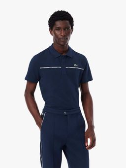 Lacoste - Regular Fit Logo Trim L.12.12 Polo T-Shirt- Navy Blue