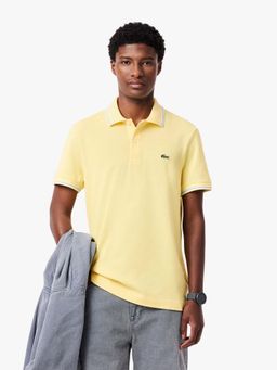 Lacoste - Regular Fit Trim Accent L.12.12 Polo T-Shirt- Yellow