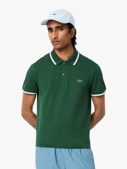 Lacoste - Regular Fit Trim Accent L.12.12 Polo T-Shirt- Green