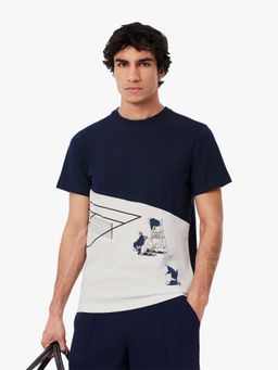 Lacoste - Tennis Heritage T-Shirt- Navy Blue
