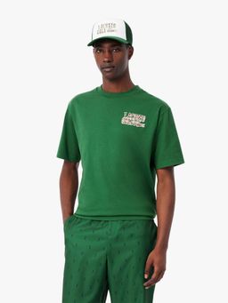 Lacoste - Ultra Dry Print Golf T-Shirt- Green