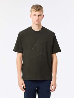 Lacoste - Loose Fit Heavy Cotton T-Shirt- Green