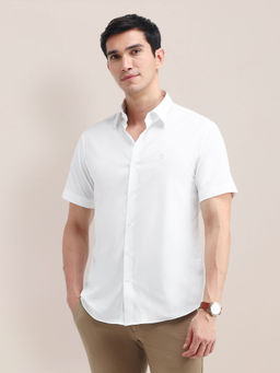 U.S. POLO ASSN. - Tailored Fit Oxford Shirt - White