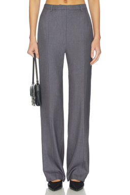 AEXAE - Twill Pleated Straight Leg Trouser