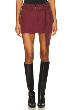 AFRM - The Chippy Belted Micro Mini Skirt