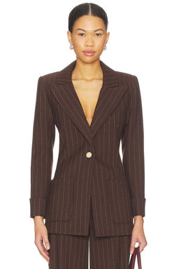 Alice + Olivia - Burns Fitted Roll Cuff Blazer