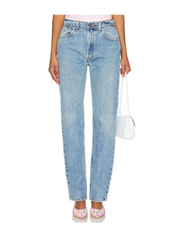 aligrace - Vintage Classic Relaxed Straight Jeans