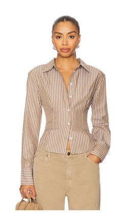 ALL THE WAYS - Ellie Button Up Top