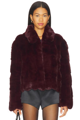 Bardot - Sylvie Zip Faux Fur Jacket