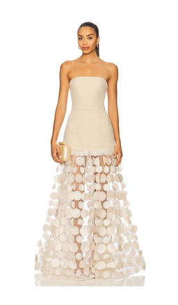 Bronx and Banco - Harper Strapless Gown