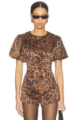 Bubish - Poppy Bubble Sleeve Blouse Top