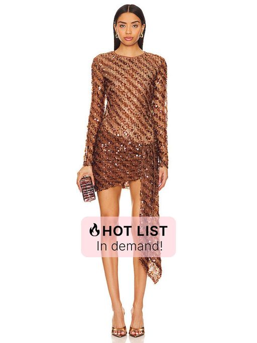 Buy Camila Coelho Cataleya Sequin Mini Dress Online