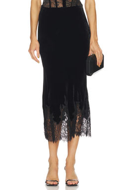 CAMI NYC - Georgiana Velvet Skirt