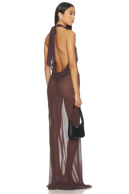 Cha The Label - Halterneck Maxi Dress