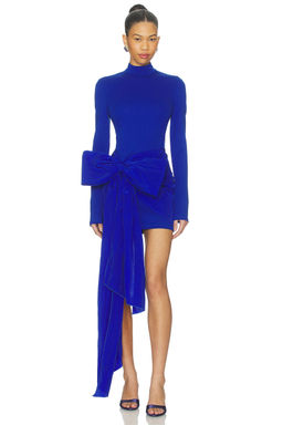 David Koma - Long Sleeve Mini Dress