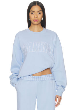 Frankies Bikinis - Travel Day Cotton Crewneck Pullover