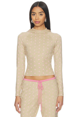 Frankies Bikinis - Hazel Cloud Knit Hoodie