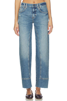 Free People - x We The Free Risk Taker Mid-rise Straight In Chance