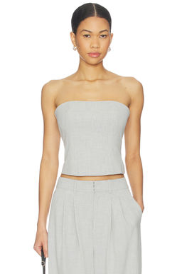 Good American - Essential Suiting Strapless Top