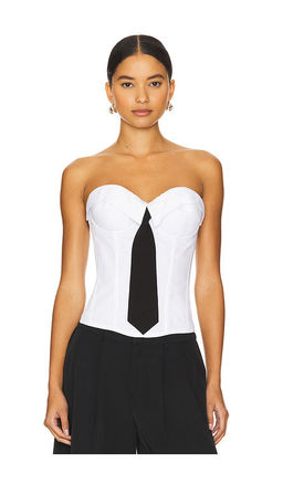GUIZIO - Chrys Pinstripe Corset