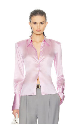 Helsa - The Silk Charmeuse Shirt