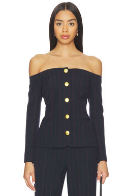L'AGENCE - Alice Off Shoulder Blazer