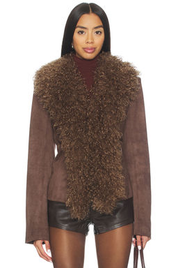 Lovers and Friends - Alena Faux Suede Coat