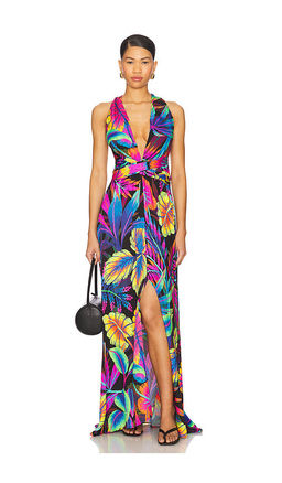 Luli Fama - Neon Nights Maxi Dress