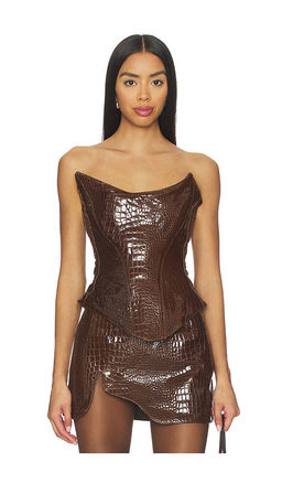 Mother of All - Nemesis Leather Corset Top