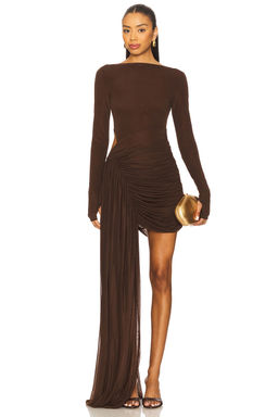 Misha - The Sari Stocking Mini Dress