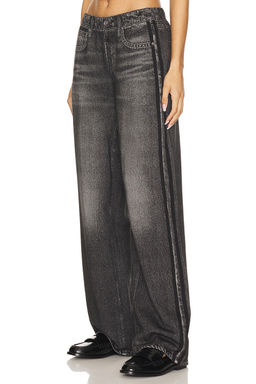 Rag & Bone - Miramar Wide Leg Track Jeans