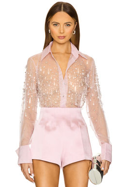 Retrofete - Aubriella Embellished Shirt