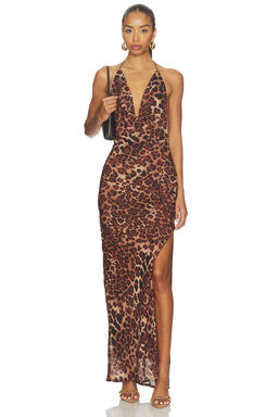 SNDYS - Johanna Leopard Maxi Dress