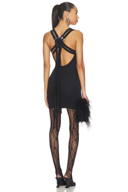 THE ATTICO - Belted Mini Dress