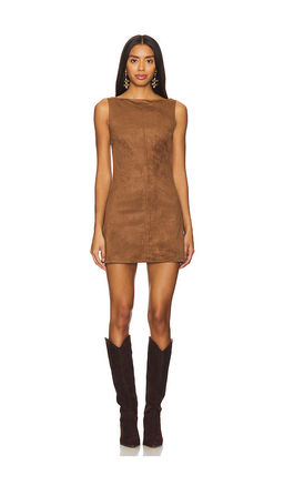 Tularosa - Mimi Faux Suede Dress