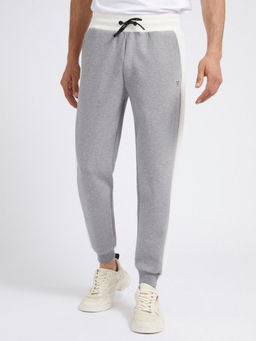 Guess - Grey Polyester Blend Solid Jogger Pant