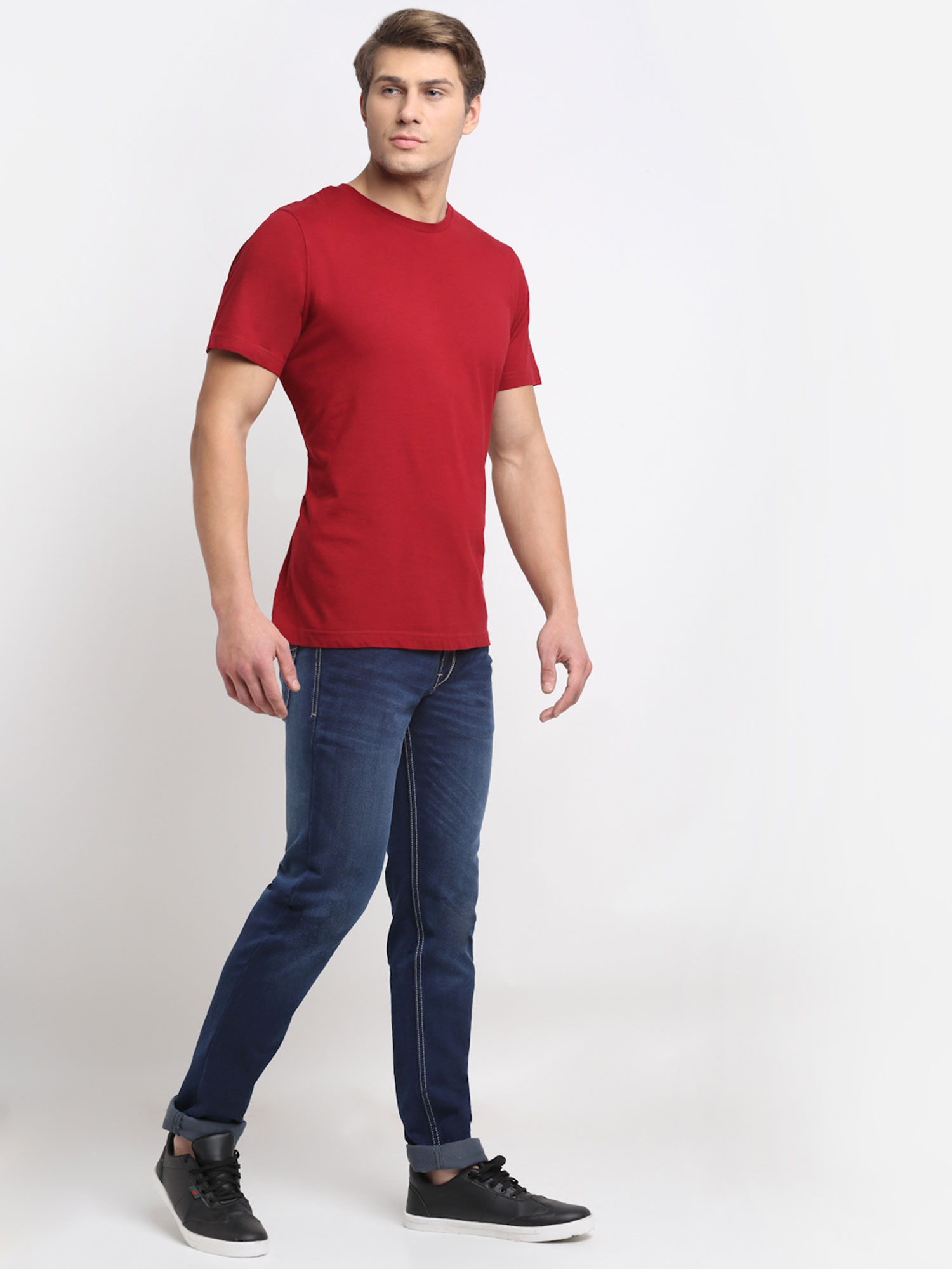 Buy Cantabil Mens Blue Jeans (32 