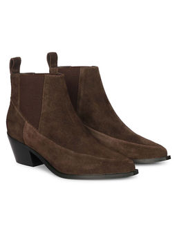 Saint G - Brown Lather Ankle Chelsea Boots