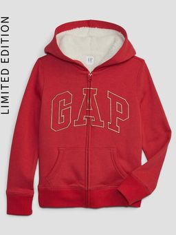 GAP - Girls Logo Detail Hooded Sweatshirt