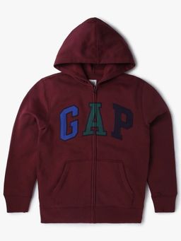 GAP - Boys Hooded Logo Detail Sweatshirt