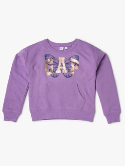 GAP - Girls Round Neck Logo Sweatshirt