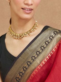 Fabindia - Women Multi-Color Metal Short Necklace