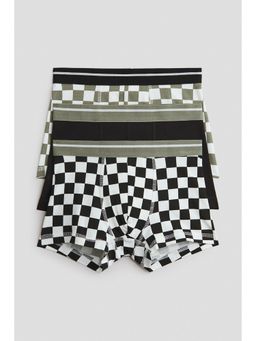 H&M - Boys Black 3-pack cotton trunks