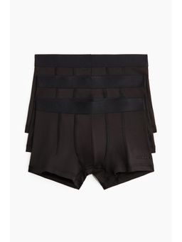H&M - Boys Black 3-pack sports trunks with DryMove
