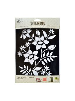 Little Birdie - Stencil-Florina 7.3 x 9.7inch