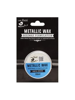 Little Birdie - Metallic Wax - Aqua Sheen, 20ml