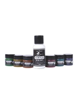 Little Birdie - Acrylic Vibrant Hues Paint 7pc