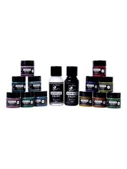 Little Birdie - Acrylic Harmony Hues Paint 14pc